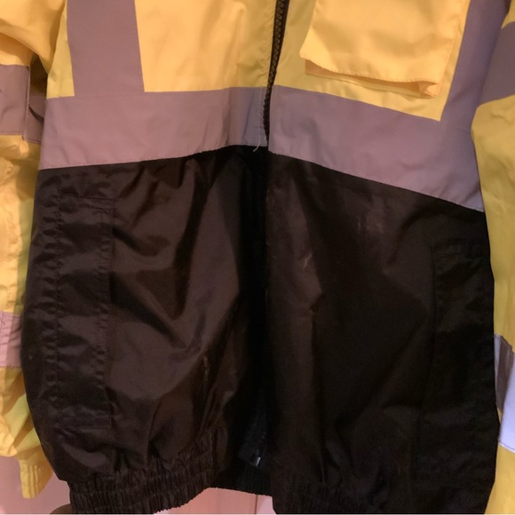 Tingley Bomber II Size Large Hi-Vis Neon Yellow Jacket Winter Construction - Picture 3 of 14